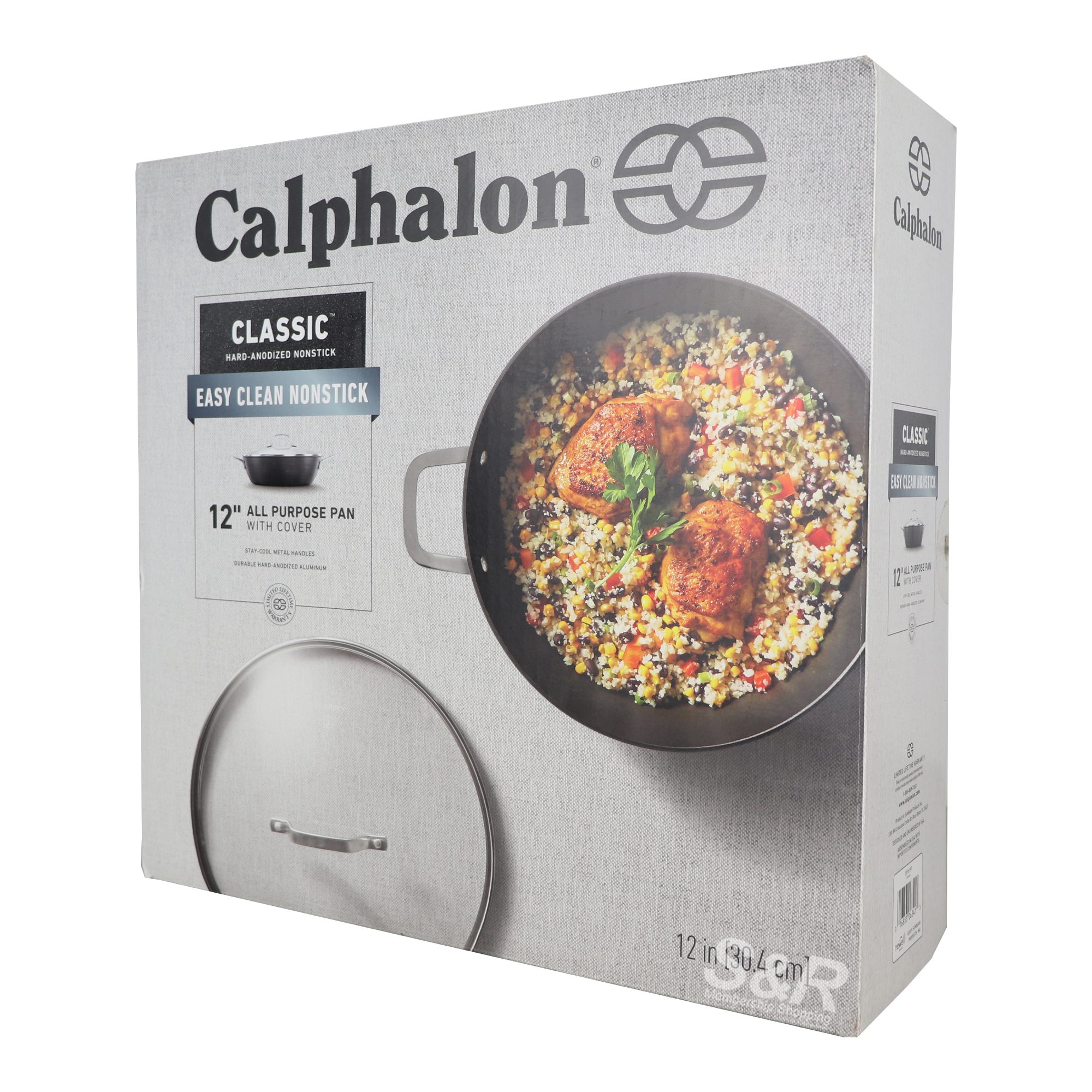 Calphalon 12in All Purpose Pan with Cover Calphalon 12in All Purpose Pan with Cover
